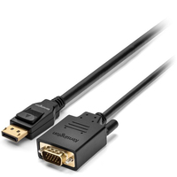 Kensington Adapterkabel Displayport 1.2(m) Auf Vga(m), Passiv 7