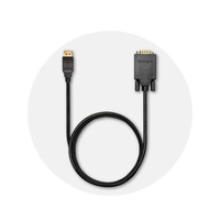 Kensington Adapterkabel Displayport 1.2(m) Auf Vga(m), Passiv 17