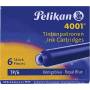 Pelikan - Pelikan Tintenpatrone 4001 TP/6 Knigsblau 2x 6Stck Blister [EURO-Version]