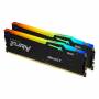 Kingston - DDR5 16GB PC 6000 CL36 Kingston KIT (2x 8GB) FURY Beast RGB retail