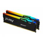 Kingston - DDR5 64GB KIT 2x32GB PC 5600 Kingston FURY Beast RGB EX KF556C36BBEAK2-64