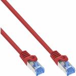 Inline - Patchkabel Cat.6A S/FTP TPE LSZH CCA rot 1.5m - Kabel - Netzwerk (72614R)