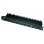 Telegrtner - Patchpanel 24xAMJ/AMJ-S-Mod./Kupplung 19 Schwar