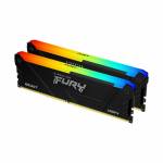 Kingston - Kingston Technology FURY Beast RGB memory module 64 GB 2 x 32 GB DDR4 3600 MHz