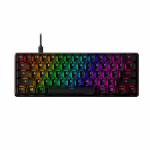 Hp - HP HyperX Alloy Origins 60 - Mechanische Gaming-Tastatur - HX Red - 60% - Kabelgebunden - USB - Mechanischer Switch - RGB-LED - [DE-Version, German Keyboard]