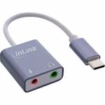 Inline - USB Audio Soundadapter USB-C Kabel - Adapter - Audio/Multimedia (33051F)