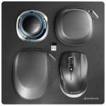 3d Connexion - 3Dconnexion SpaceMouse Wireless Kit 2 - 3D-Maus - ergonomisch - 2 Tasten - kabellos, kabelgebunden - 2,4 GHz (3DX-700136)