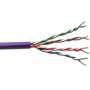 Digitus - DIGITUS Instal-kab Cat6 U/UTP tw.Pair 100m violett