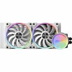 Alpenfhn - Gletscherwasser 240 White RGB 240mm, Wasserkhlung