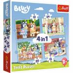 Trefl S.a. - Bluey 4in1 Puzzle
