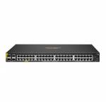 Hewlett & Packard Enterprise - HPE Aruba Networking 6100 48G Class4 PoE 4SFP+ 370W Switch - Switch - L3 - managed - 48 x 10/100/1000 (PoE+) + 4 x 1 Gigabit / 1