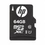 Hp - PNY HP mi210 - Flash-Speicherkarte (microSDXC-an-SD-Adapter inbegriffen) - 64GB - UHS-I U1 / Class10 - microSDXC UHS-I (SDU64GBX