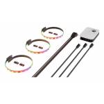 Hyte - LS10 qRGB LED Strip 3er-Pack + Nexus Portal, LED-Streifen