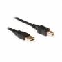 Ewent - Eminent Ewent - USB-Kabel - USB (M) bis USB Typ B (M) - USB2.0 - 3,0m - Schwarz (EC2403)
