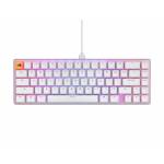 GLORIOUS - GMMK 2 Compact Tastatur - Fox Switches, US-Layout, wei (GLO-GMMK2-65-FOX-W) [DE-Version, German Keyboard]