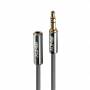Lindy - Lindy 35326 audio cable 0.5 m 3.5mm Anthracite