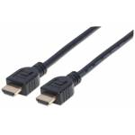 Manhattan - MANHATTAN HDMI-Kabel 4k@60Hz CL3 zert. geschirmt 1m