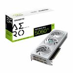 Gigabyte - GIGABYTE GeForce RTX 5060 Ti AERO OC 16G Tarjeta Gr�fica &ndash; 16 GB GDDR7, 128 bits, PCI-E 5.0, 2647MHz Frecuencia del n�cleo, 3 x DisplayPort, 1 x HDMI, GV-N506TAERO OC-16GD 