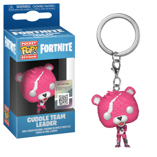 Portachiavi Fortnite Cuddle Team Leader (35717) - Tv e cinema - Funko POP -  Giocattoli