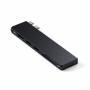 Satechi - ST-HUCPHSD Notebook-Dockingstation & Portreplikator Andocken USB 3.2 Gen 2 (3.1 Gen 2) Type-C Schwarz (ST-HUCPHSD)