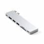 Satechi - ST-HUCPHSS Notebook-Dockingstation & Portreplikator Andocken USB 3.2 Gen 2 (3.1 Gen 2) Type-C Silber (ST-HUCPHSS)