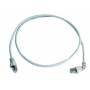 Telegrtner - MP8 FS 500 - Patch-Kabel - RJ-45 (M) - RJ-45 (M) - 1,5m - SFTP, PiMF - CAT 6a - gepresst, glatt, halogenfrei - Grau (L00001A0154