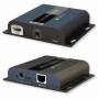 Techly - Techly IDATA EXTIP-3834KV4 extensor audio/video Transmisor y receptor de seales AV Negro