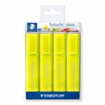 Staedtler - Textmarker Textsurfer clas 4St gelb