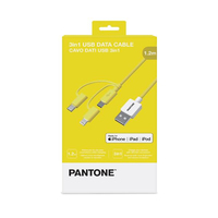 Pantone 3in1 Cable Yellow1 1. 2 Mt 1