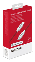 Pantone Usbc-light Cable Red 2