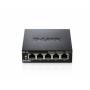 D-link - D-Link DGS-105 Unmanaged Black network switch