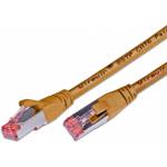 Slim Wirewin - Cble de raccordement Wirewin KAT6 S/FTP LSOH Garantie  vie Cordon de raccordement RJ45 marron (voiture PIMF-KAT6 15.0 BR)