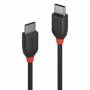 Lindy 36905 Nicht Kategorisiert (36905) - USB 3.2 Gen 2x2 Kabel Black Line, USB-C Stecker > USB-C Stecker