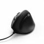 Hama Vertical Ergonomic -Maus -Ergonomisch -Fr Rech - 垂直人体工学-鼠标-人体工程学-适合右手使用-光学-6 个按钮-有线-黑色 (00182698) [DE ୭
