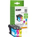 Kmp Printtechnik Ag - KMP Patrone Brother LC-225XL C/M/Y Multip. 3x1200S. B63V [EURO-Version]
