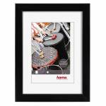 Hama - Rio - Glas - Kunststoff - Holz - Schwarz - Einzelbilderrahmen - Tisch - 13 x 13 cm - Quadratisch (00175321)