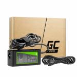 Green Cell - Green Cell PRO - Netzteil - USB-C - AC - 65 Watt - Schwarz (AD134P)