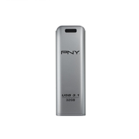 Pny Consumer - FD32GESTEEL31G-EF USB-Stick 32 GB 3.1 (3.1 Gen 1) Edelstahl (FD32GESTEEL31G-EF)