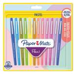 Papermate - PAPER MATE Faserschreiber Flair 6er PASTELL M 0.7 mm Blister