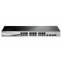 D-link - D-Link DGS-1210-28 1U Black network switch