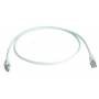 Telegrtner - Telegartner MP8 FS 500 - Patch-Kabel - RJ-45 (M) - RJ-45 (M) - 25cm - SFTP - CAT 6a - verseilt, mit Knickschutz - wei (L0