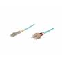 Good Connections - Alcasa GOOD CONNECTIONS - Patch-Kabel - SC Multi-Mode (M) - LC Multi-Mode (M) - 1 m - Glasfaser - 50/125 Mikrometer - OM3 - T&uu