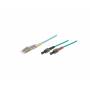 Good Connections - Alcasa GOOD CONNECTIONS - Patch-Kabel - ST Multi-Mode (M) - LC Multi-Mode (M) - 1 m - Glasfaser - 50/125 Mikrometer - OM3 - T&uu