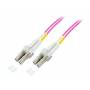 Good Connections - Alcasa GOOD CONNECTIONS - Patch-Kabel - LC Multi-Mode (M) - LC Multi-Mode (M) - 1 m - Glasfaser - 50/125 Mikrometer - OM4 (LW-80