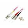 Good Connections - Alcasa GOOD CONNECTIONS - Patch-Kabel - LC Multi-Mode (M) - SC Multi-Mode (M) - 1 m - Glasfaser - 50/125 Mikrometer - OM4 (LW-80