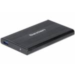 Dexlan - SATA II Aluminium Gehuse 2.5, USB 3.0 Gehuse mit USB 3.0 Anschluss zum Einbau von 2.5 SATA Festplatten (738308)