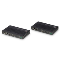 Lindy 100m Cat.6 Hdmi 4k60 Hdbaset 3.0 Kvm Extender 4