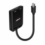 Lindy - LINDY Mini DisplayPort auf 2 Port HDMI MST Hub