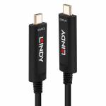 Lindy - Lindy 38503 cable USB 15 m USB C Negro