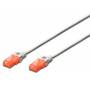 Digitus - DIGITUS CAT 6 U/UTP Patchkabel - LSZH, 0,5m, wei